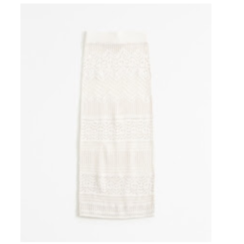 NWT Abercrombie Crochet-Style Maxi Skirt Coverup